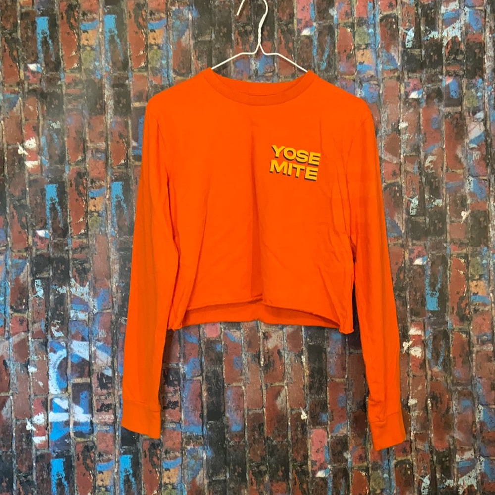 Yosemite National Park Crop T-shirt